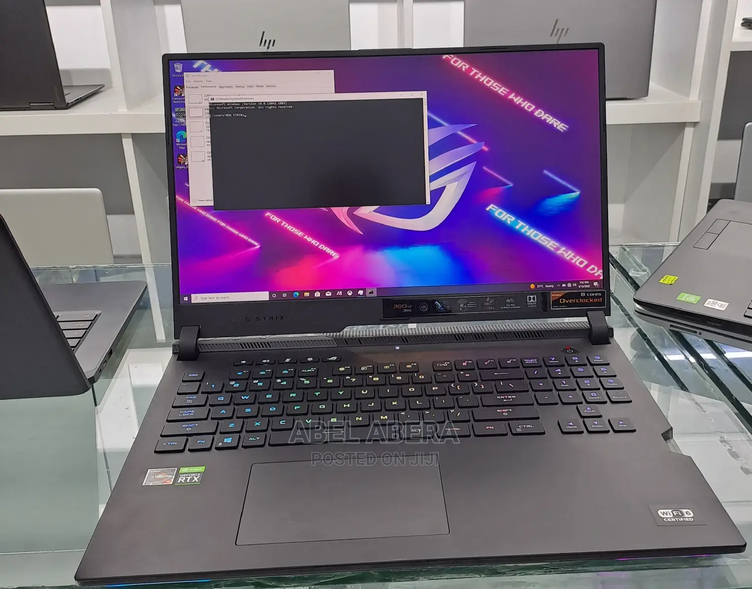 New Laptop Asus ROG Strix SCAR Edition 64GB AMD Ryzen SSD 1T