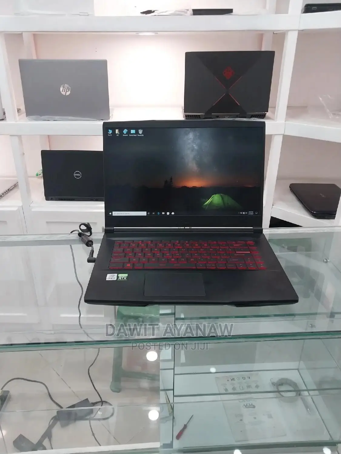 New Laptop MSI Pulse GL66 16GB Intel Core I7 SSD 512GB