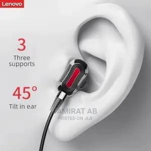 Lenovo HE05 Pro Neck Mount Dual Dynamic Driver Earphones