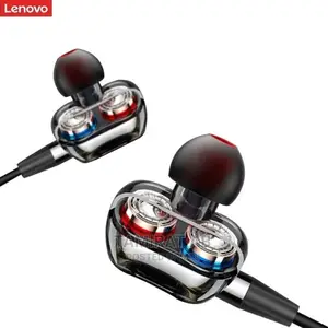 Lenovo HE05 Pro Neck Mount Dual Dynamic Driver Earphones