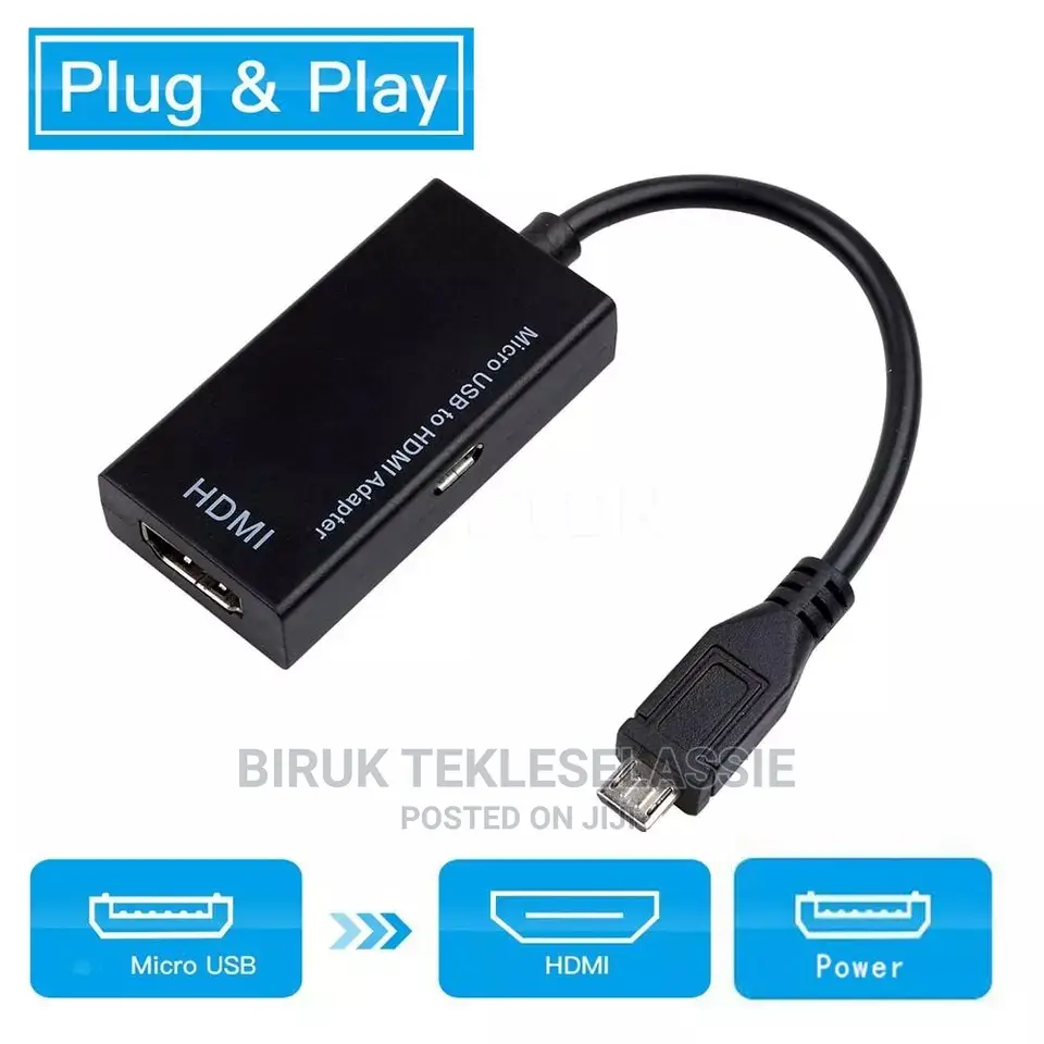 Micro USB to HDMI Converter