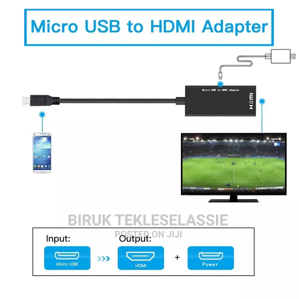 Micro USB to HDMI Converter