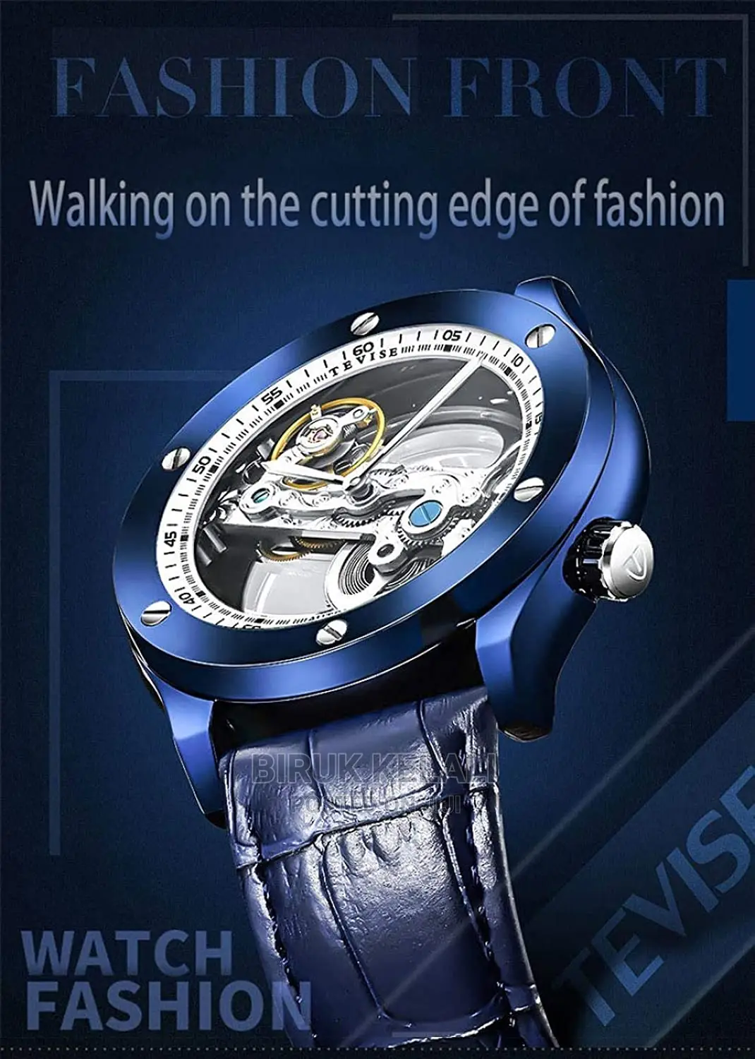 Full Glass Mechanical Automatic Watch