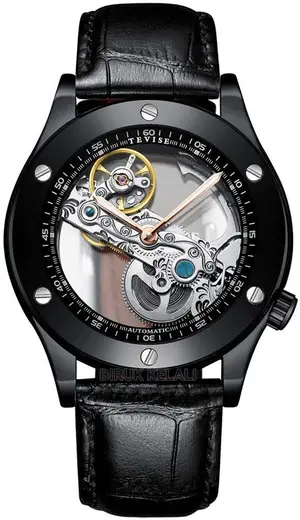 Full Glass Mechanical Automatic Watch