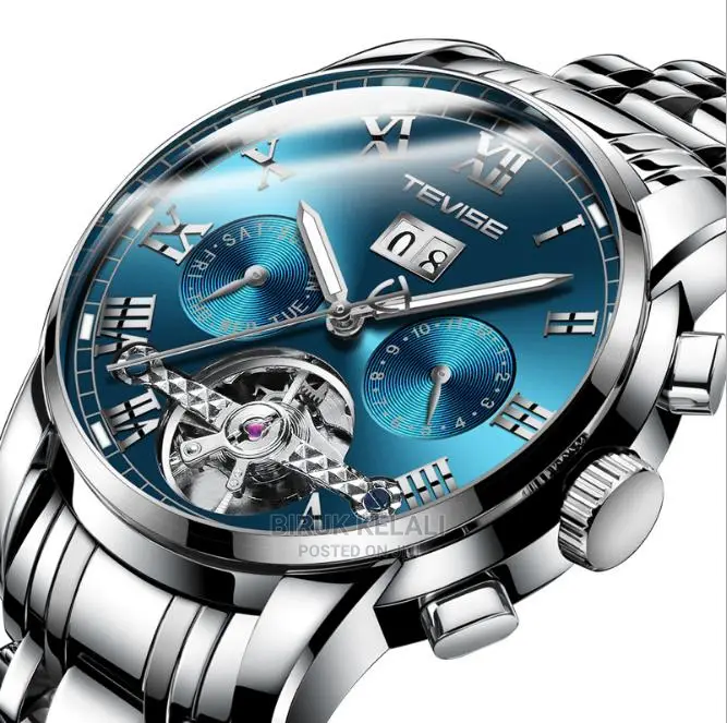 Luxury Tevise Automatic Mechanical Watch