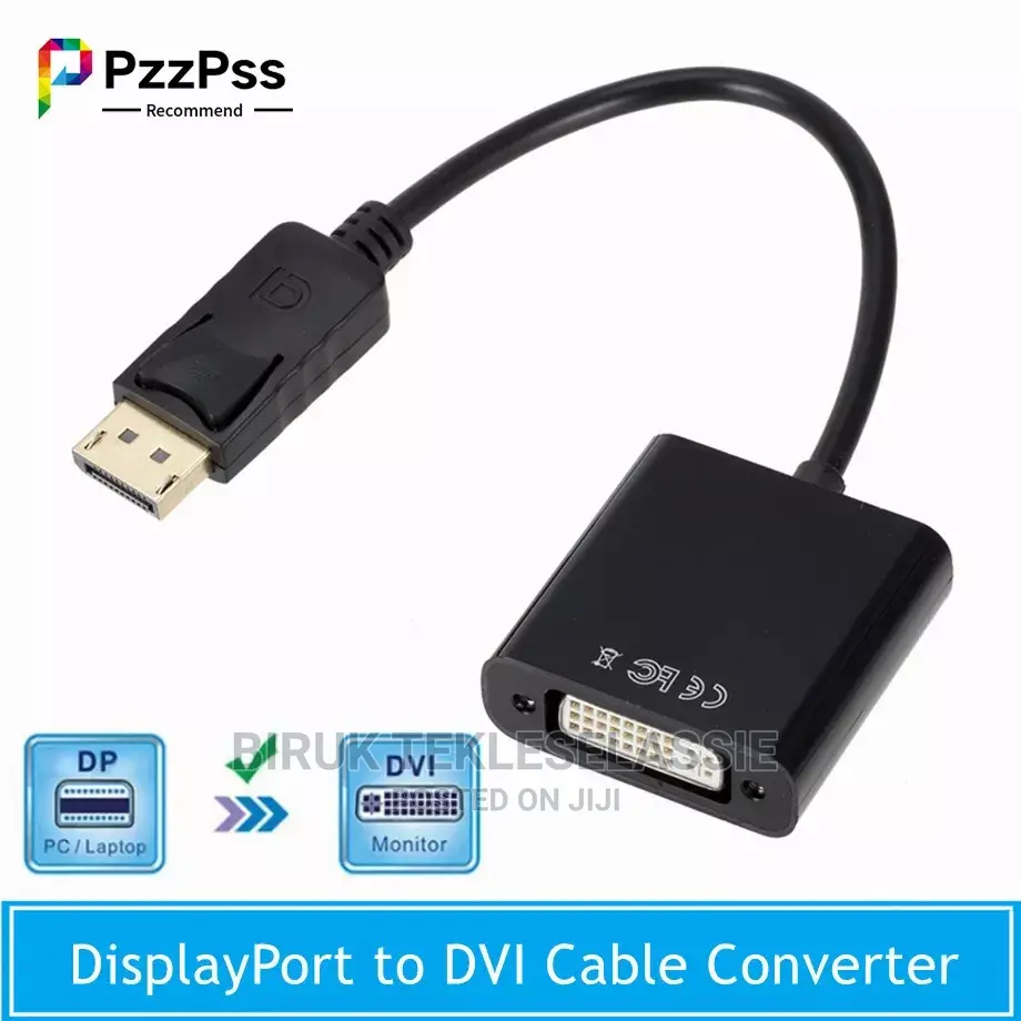 Display Port (DP) to DVI Converter