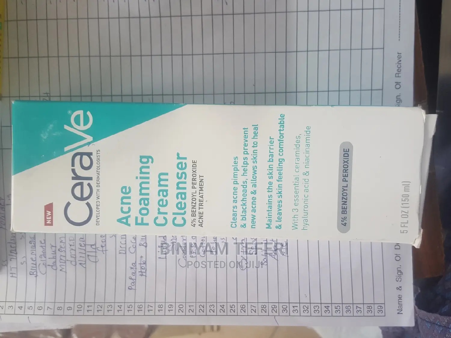 Cerave Acne Foaming Cream Cleanser