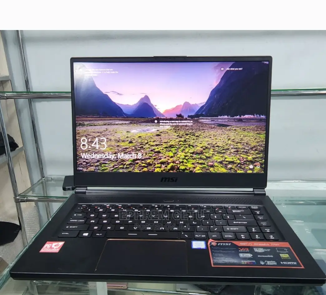 New Laptop MSI GF63 16GB Intel Core I7 HDD+SSD 512GB