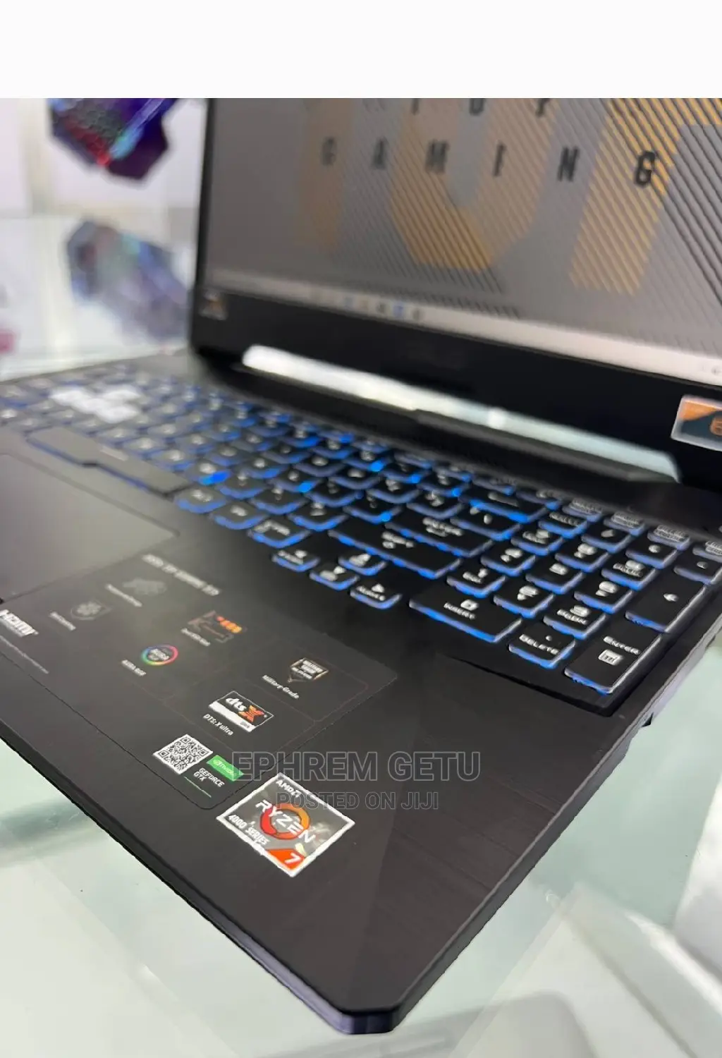 New Laptop Asus TUF Gaming FX504 16GB AMD Ryzen 7 HDD+SSD 512GB