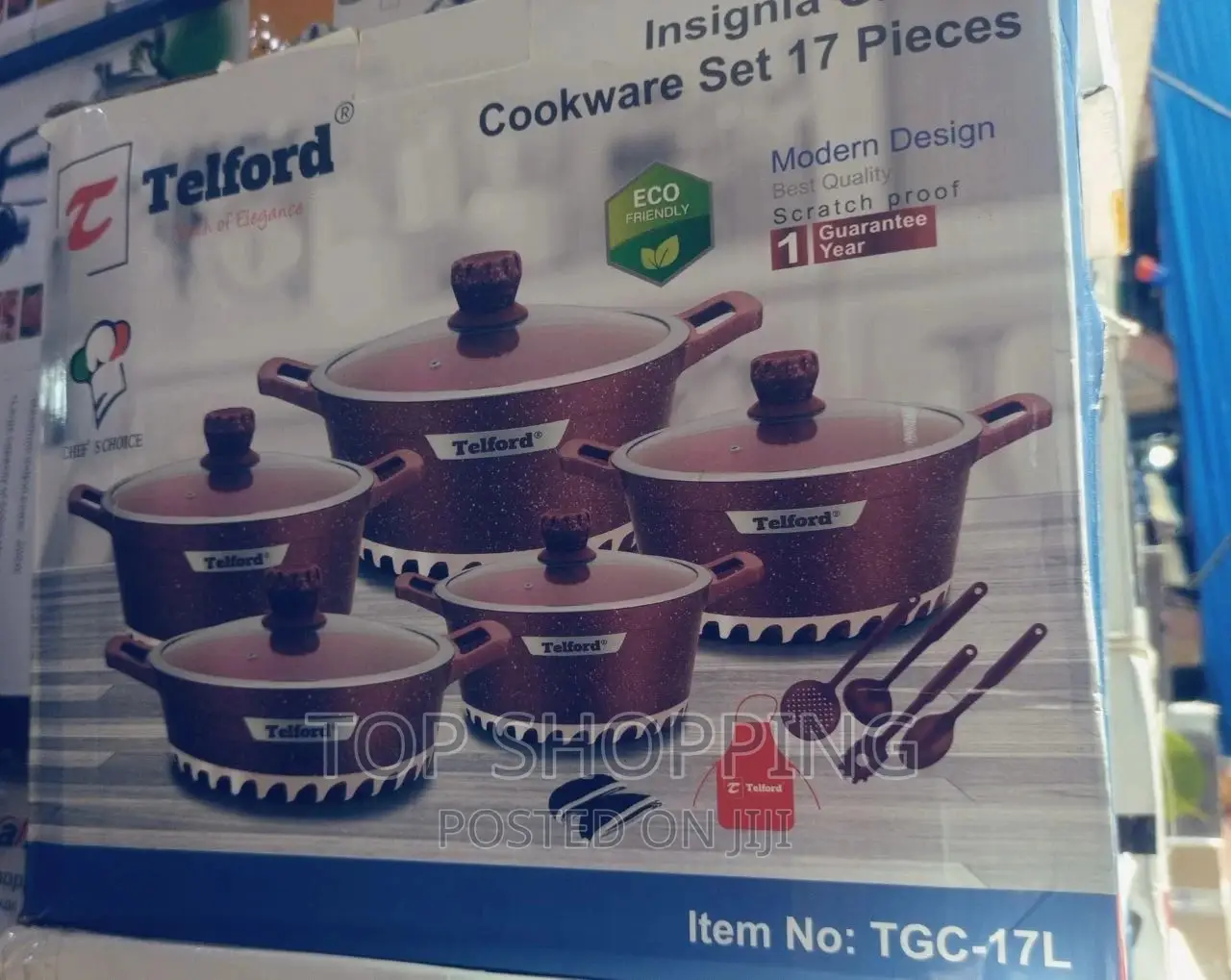 Original Telford Ceramic Cookware 5 in 1