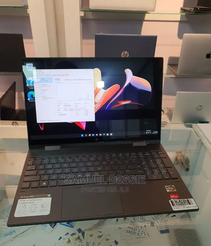 New Laptop HP Envy X360 12GB AMD Ryzen 5 SSD 512GB