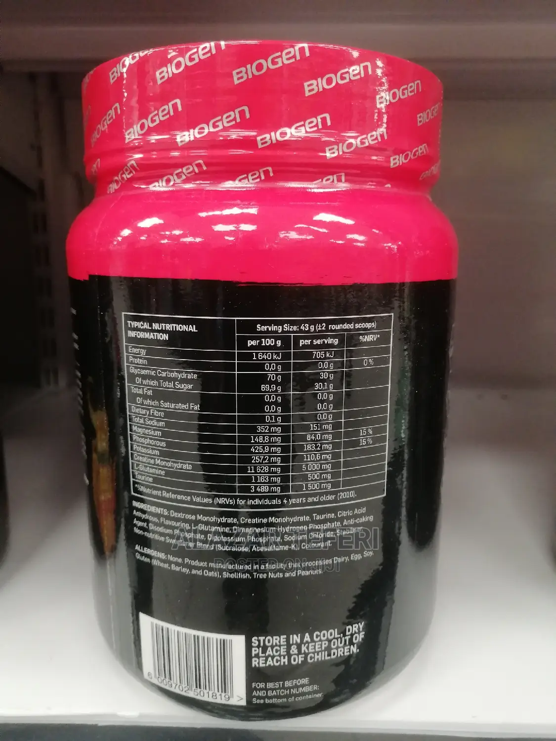 Creatine Ultra Load 860gram