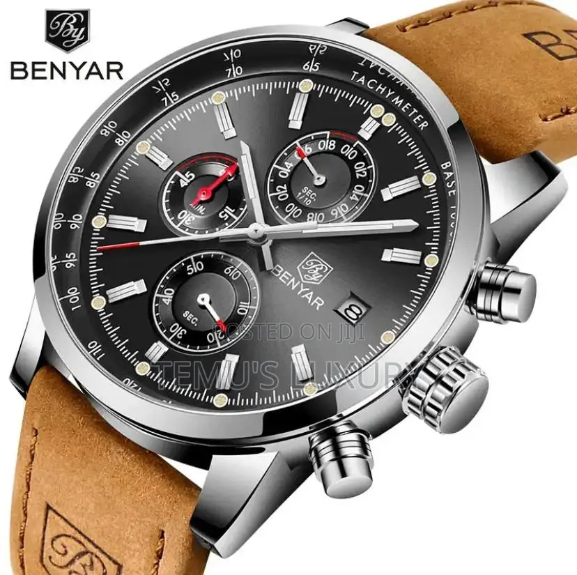 BENYAR New Watches Moon Watch for Men
