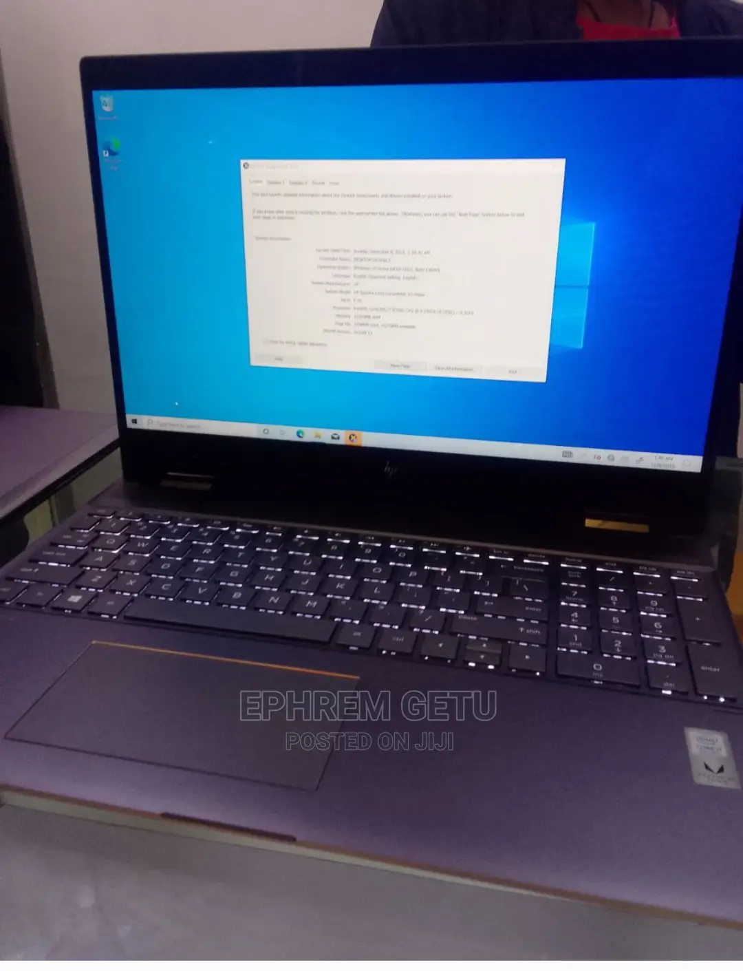 New Laptop HP Spectre X360 15 16GB Intel Core I7 SSD 512GB