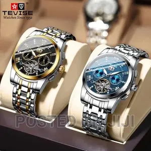 Tevise Automatic Men's Watch Elegant Sophisticated Contact