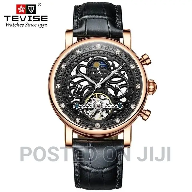Tevise Automatic Men's Watch Elegant Sophisticated Contact