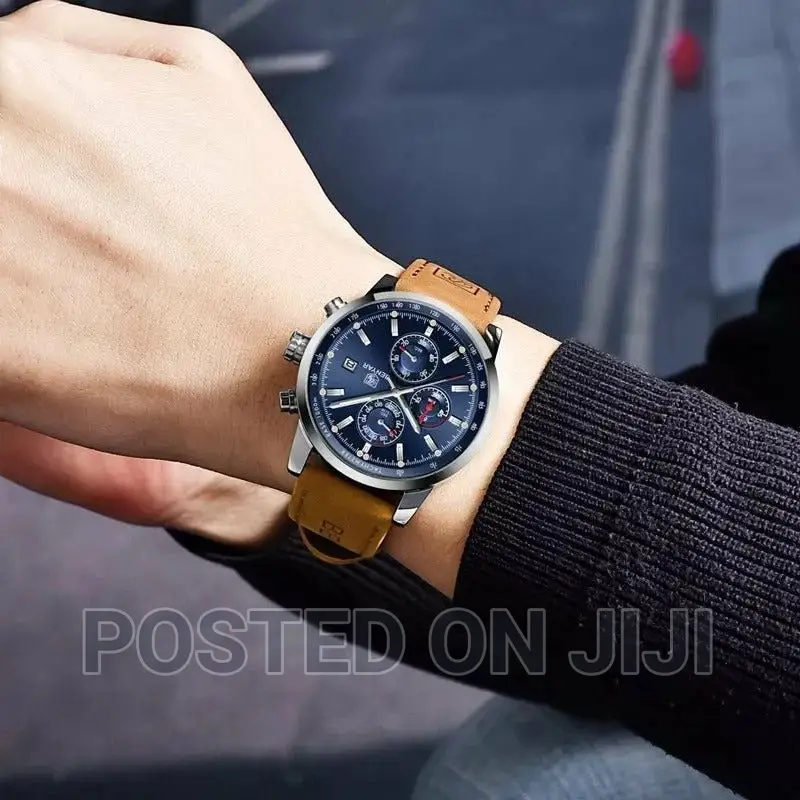 BENYAR Classic Rectangle Case Fashion Sport Chronograph