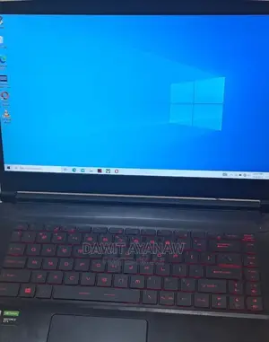 New Laptop MSI GF63 8GB Intel Core I5 SSD 256GB