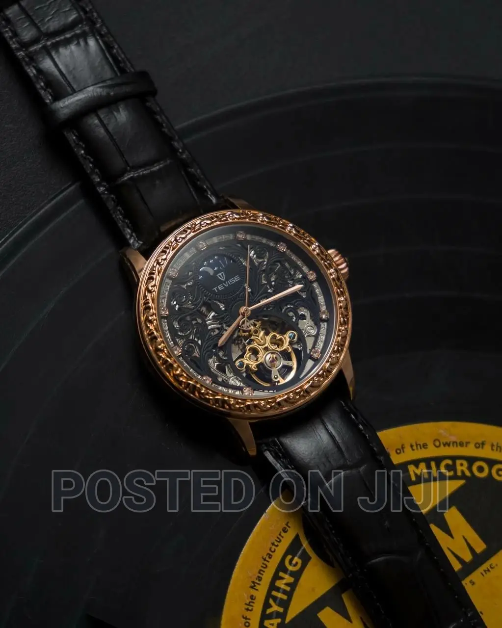 Tevise Automatic Men's Watch Elegant Sophisticated Contact