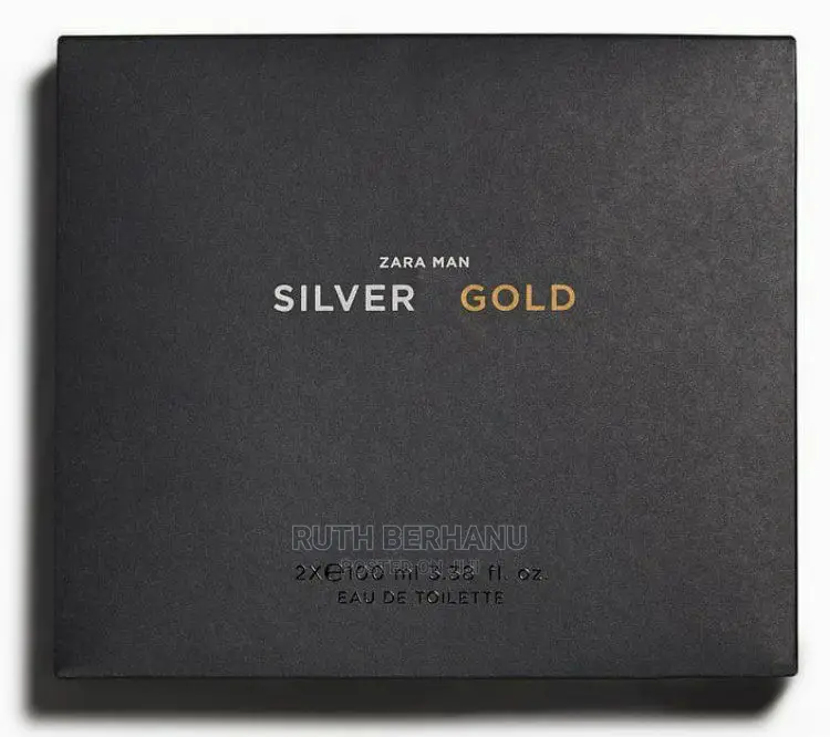 Zara Mens Silver and Gold