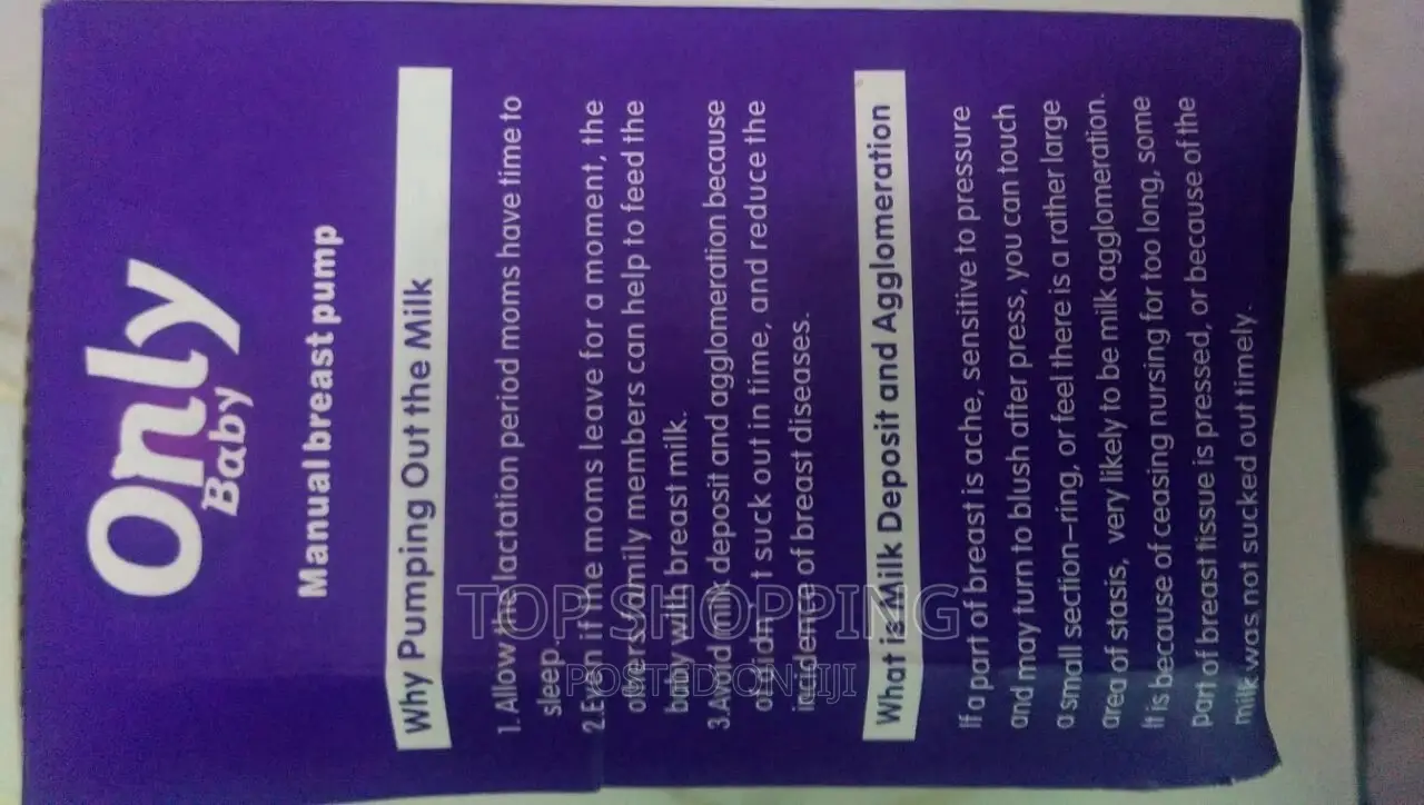 Baby Manual Breast Pump