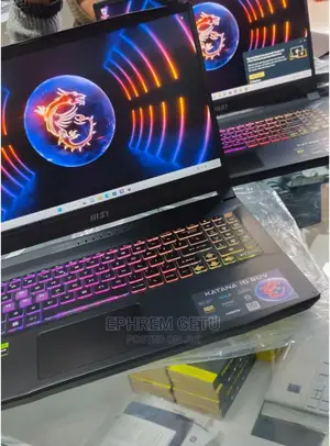 New Laptop MSI Katana GF76 16GB Intel Core I7 SSD 1T