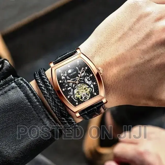 Tevise Automatic Men's Watch Elegant Sophisticated Contact
