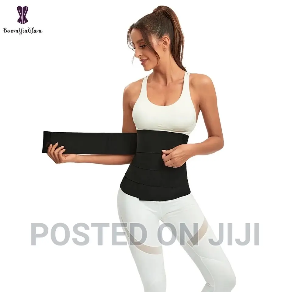 Tummy Wrap Belt ቦርጭ የሚሰበስብ ስብ የሚያቃጥል 3-4-5-6 ሜትር Fat Burn