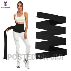 Tummy Wrap Belt ቦርጭ የሚሰበስብ ስብ የሚያቃጥል 3-4-5-6 ሜትር Fat Burn