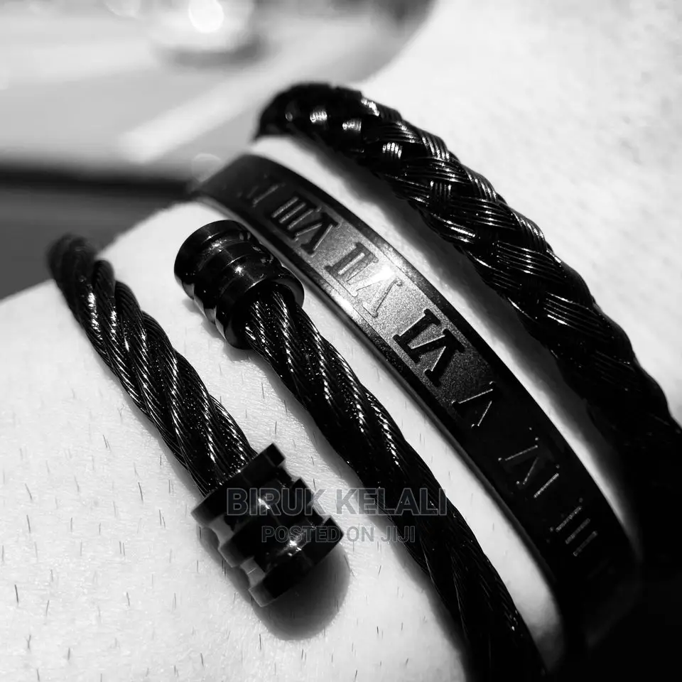 Luxury 3pcs/Set Stainless Steel Bracelet