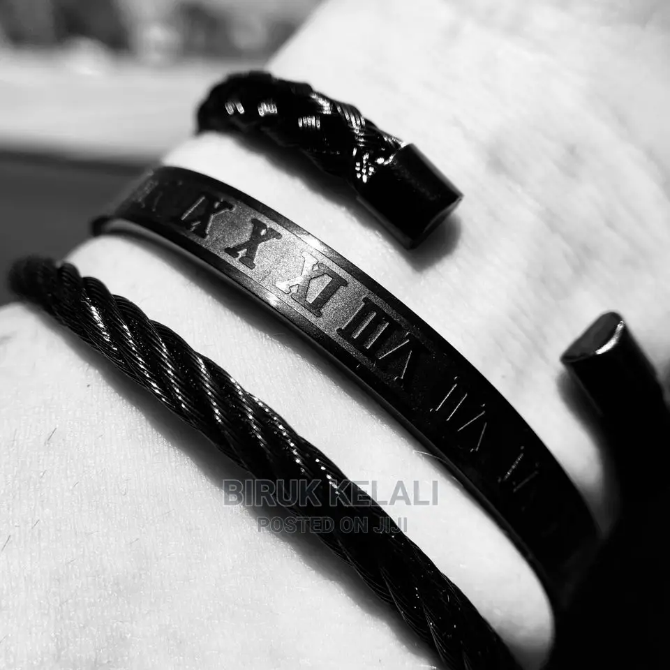 Luxury 3pcs/Set Stainless Steel Bracelet