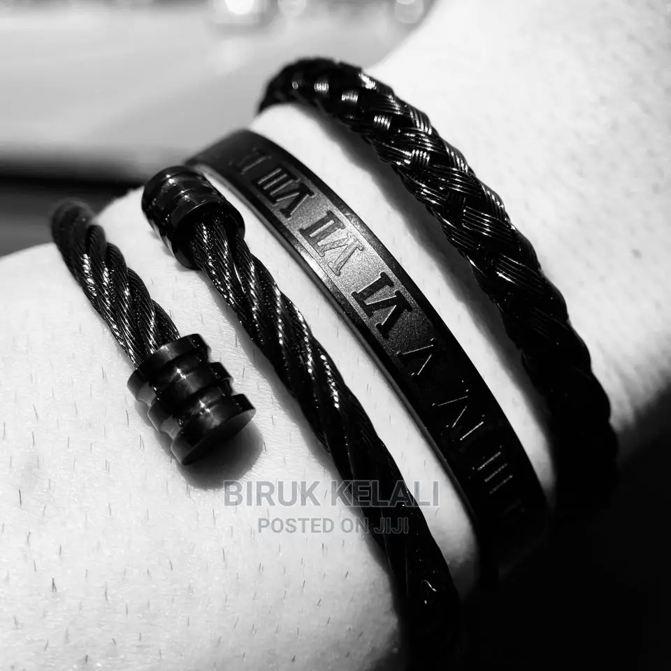 Luxury 3pcs/Set Stainless Steel Bracelet