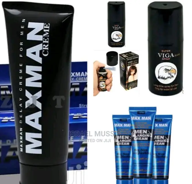 Maxmen Cream,Titan Gel,Viga Spray 