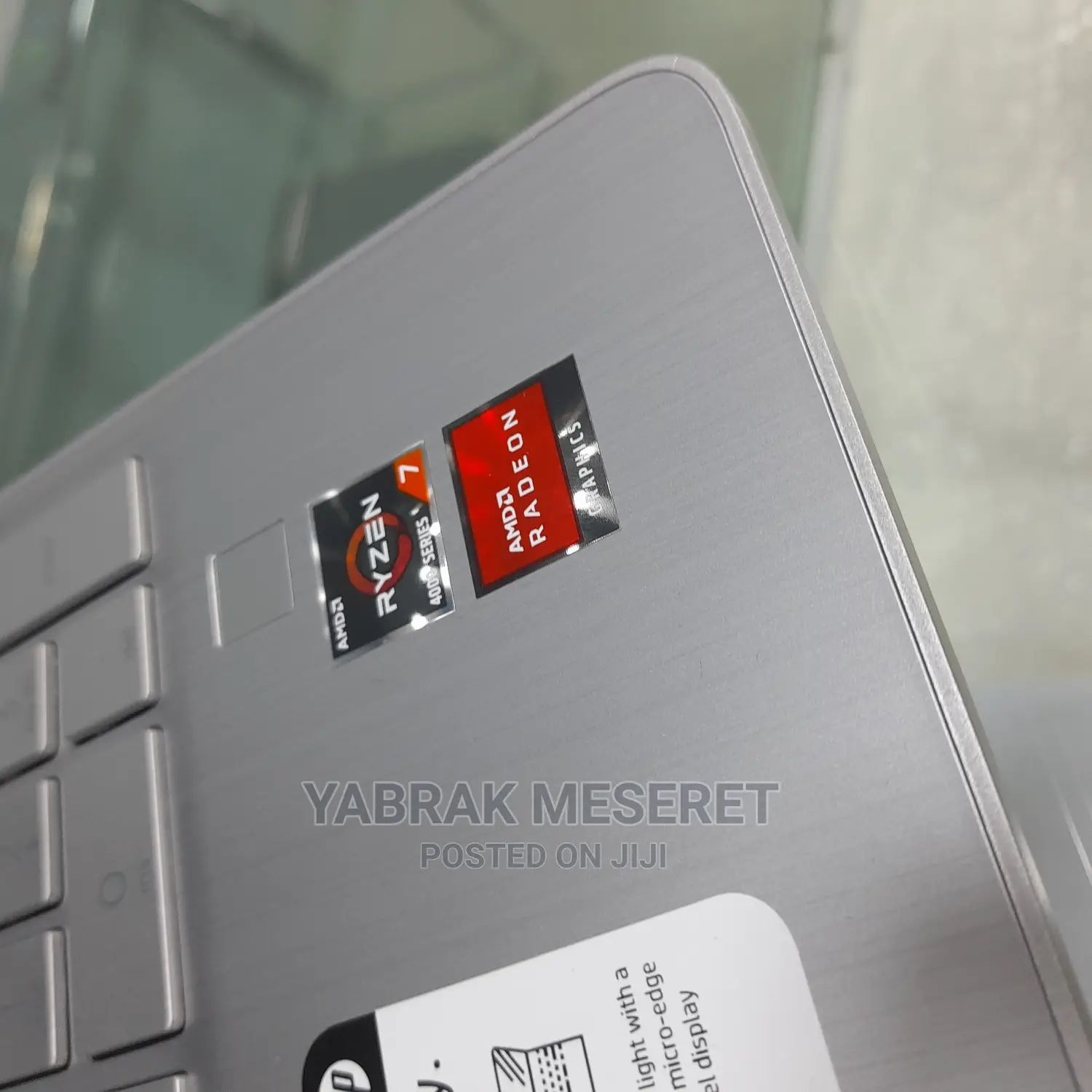 New Laptop HP 8GB AMD Ryzen 7 SSD 512GB