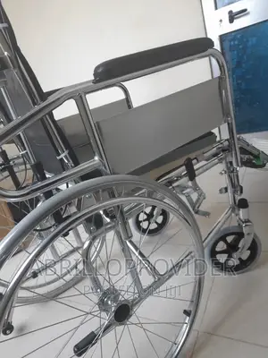 Lightweight Durable Recliner Portable Wheelchair COMMODE