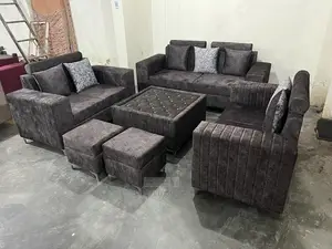 2+1+1 Sofa Design With Table