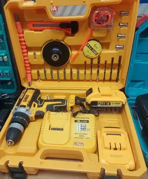 Dewalt Chargeable Drill
With Accessories