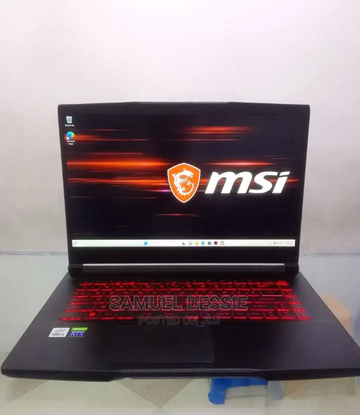 New Laptop MSI GF63 16GB Intel Core I5 SSD 512GB