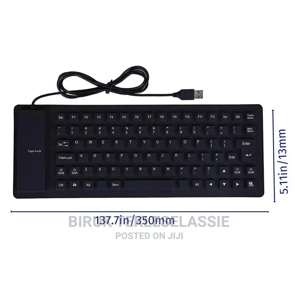 Keyboard Flexible New Packed