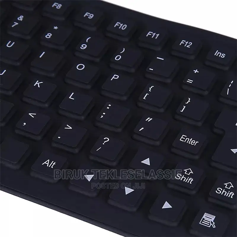 Flexible Keyboard Black New Packed