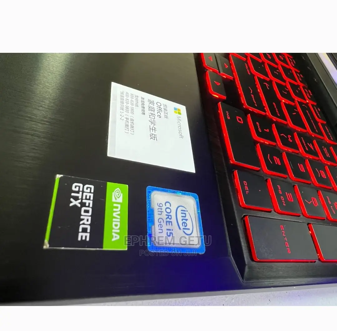 New Laptop HP Omen 15 8GB Intel Core I5 HDD+SSD 512GB