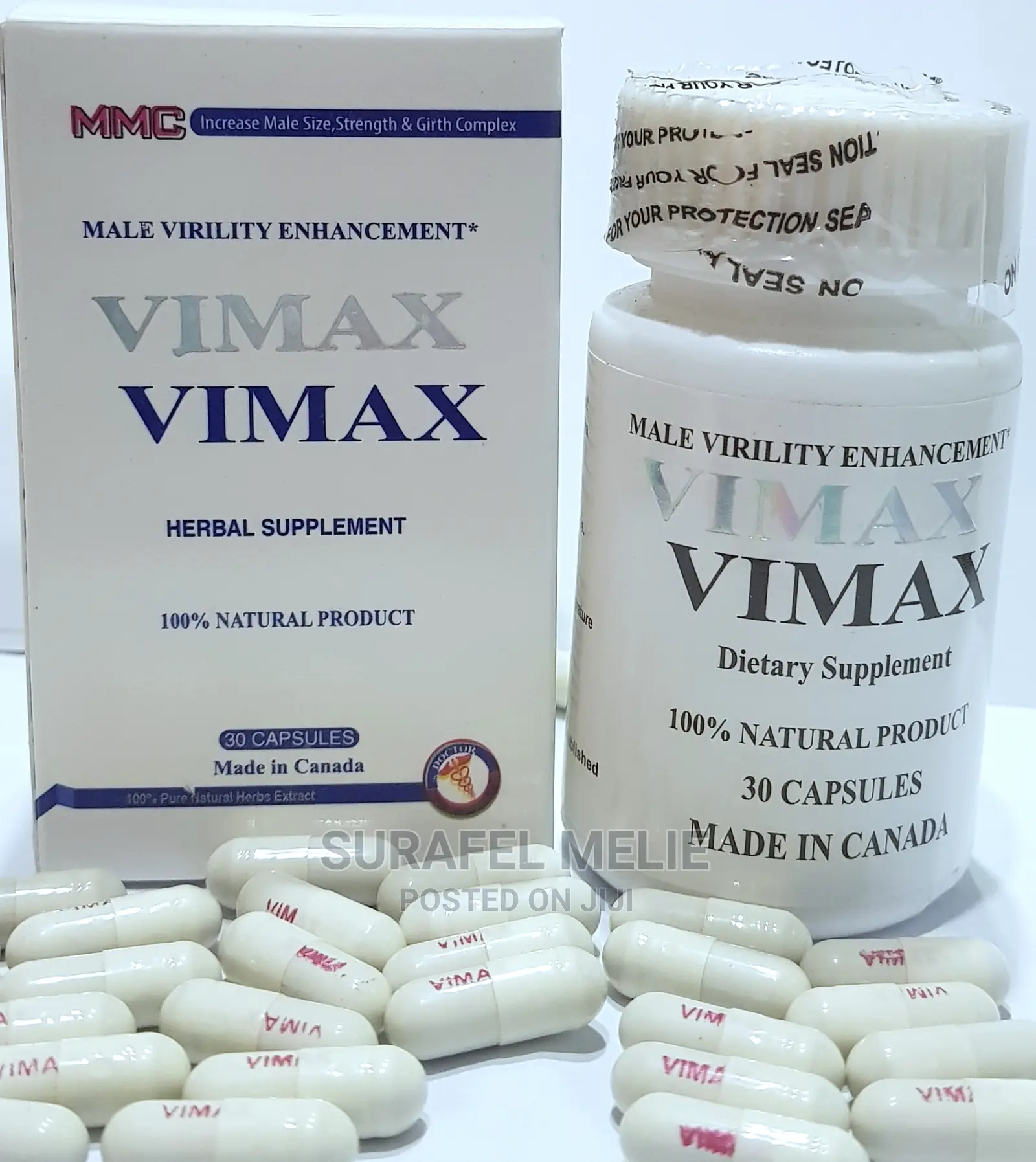 Vimax 60 Capsule Dietry Supplement for Mens