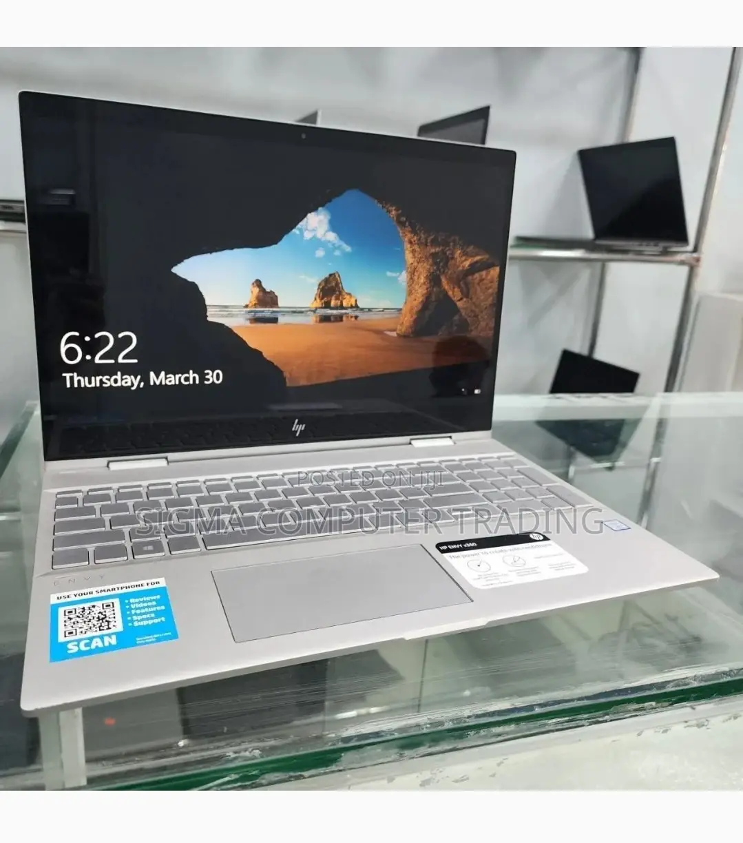 New Laptop HP Envy X360 8GB Intel Core I5 SSD 256GB