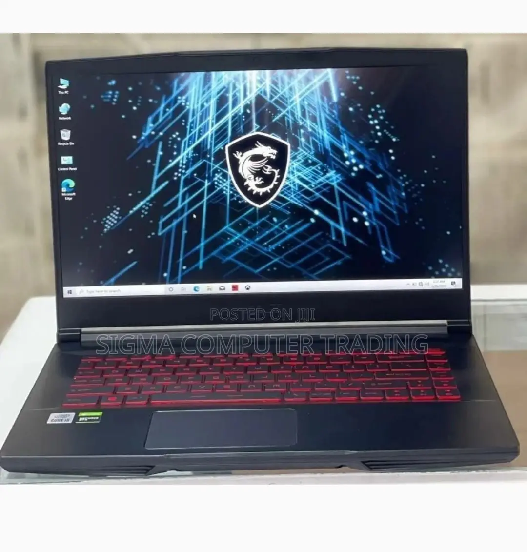 New Laptop MSI GF63 8GB Intel Core I5 SSD 512GB