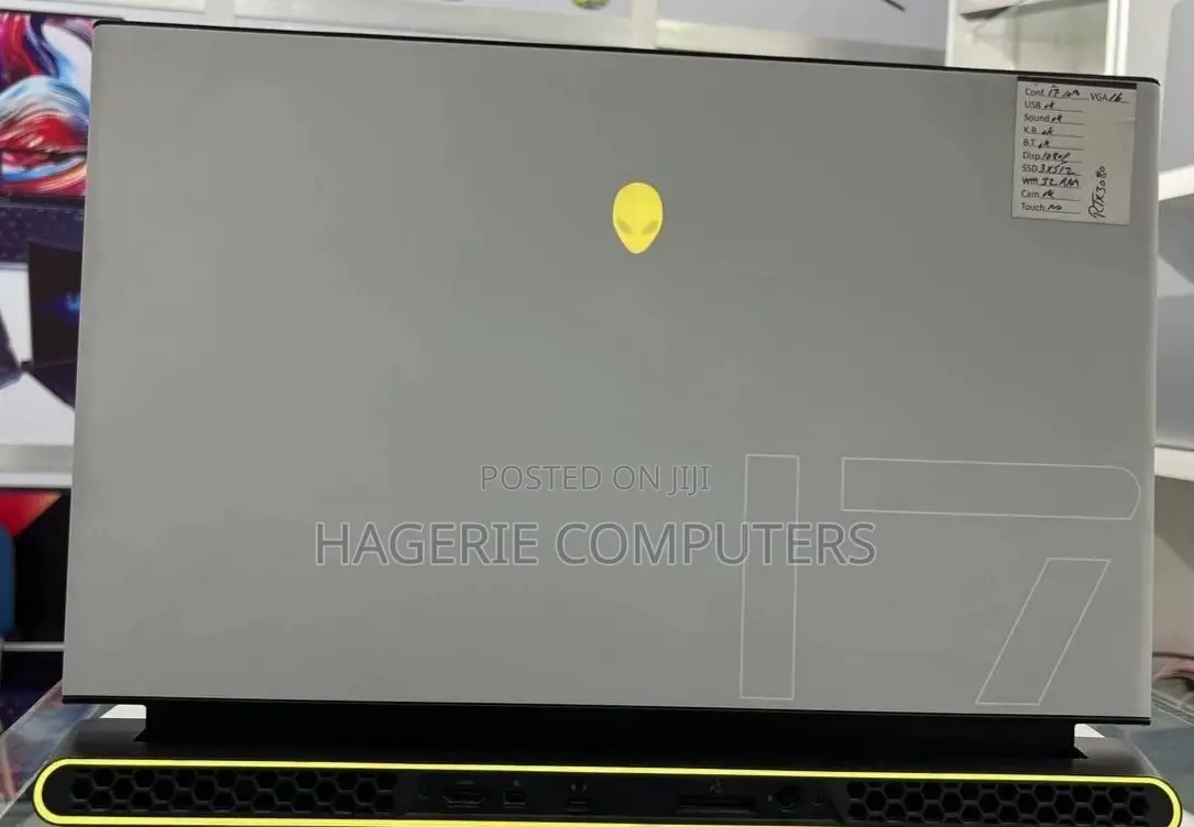 New Laptop Alienware Area-51m 16GB Intel Core I7 SSD 1T