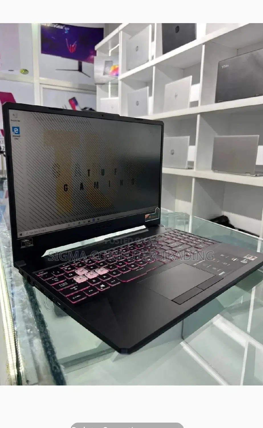 New Laptop Asus TUF Gaming FX504 16GB AMD Ryzen 7 SSHD+SSD 512GB