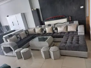 Photo - U Shaped Sofa With Table