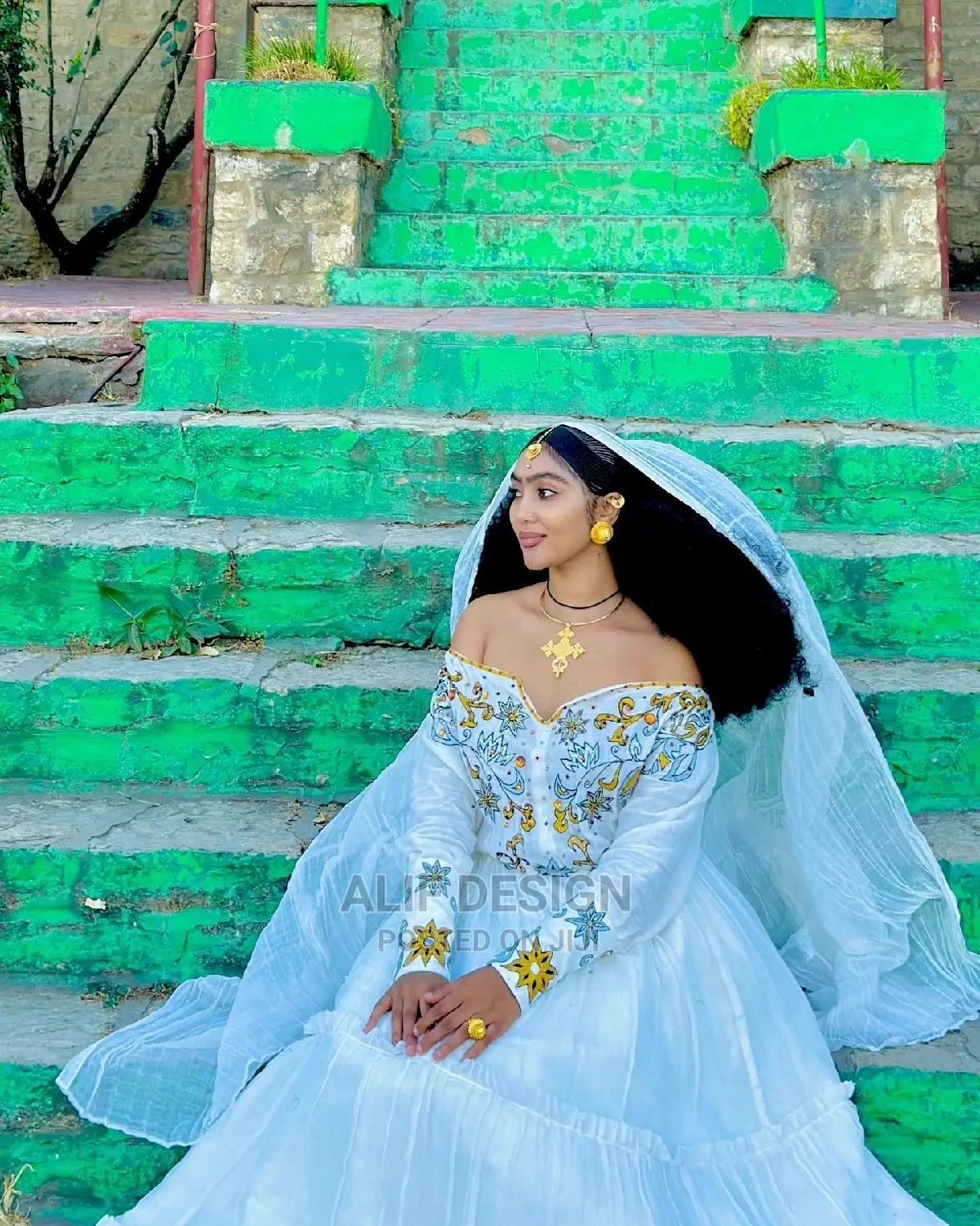 Traditional Clothes የባህል ልብስ Habesha Kemis ሀበሻ ቀሚስ