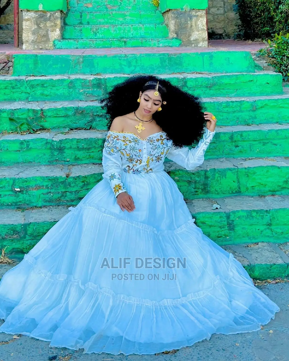 Traditional Clothes የባህል ልብስ Habesha Kemis ሀበሻ ቀሚስ