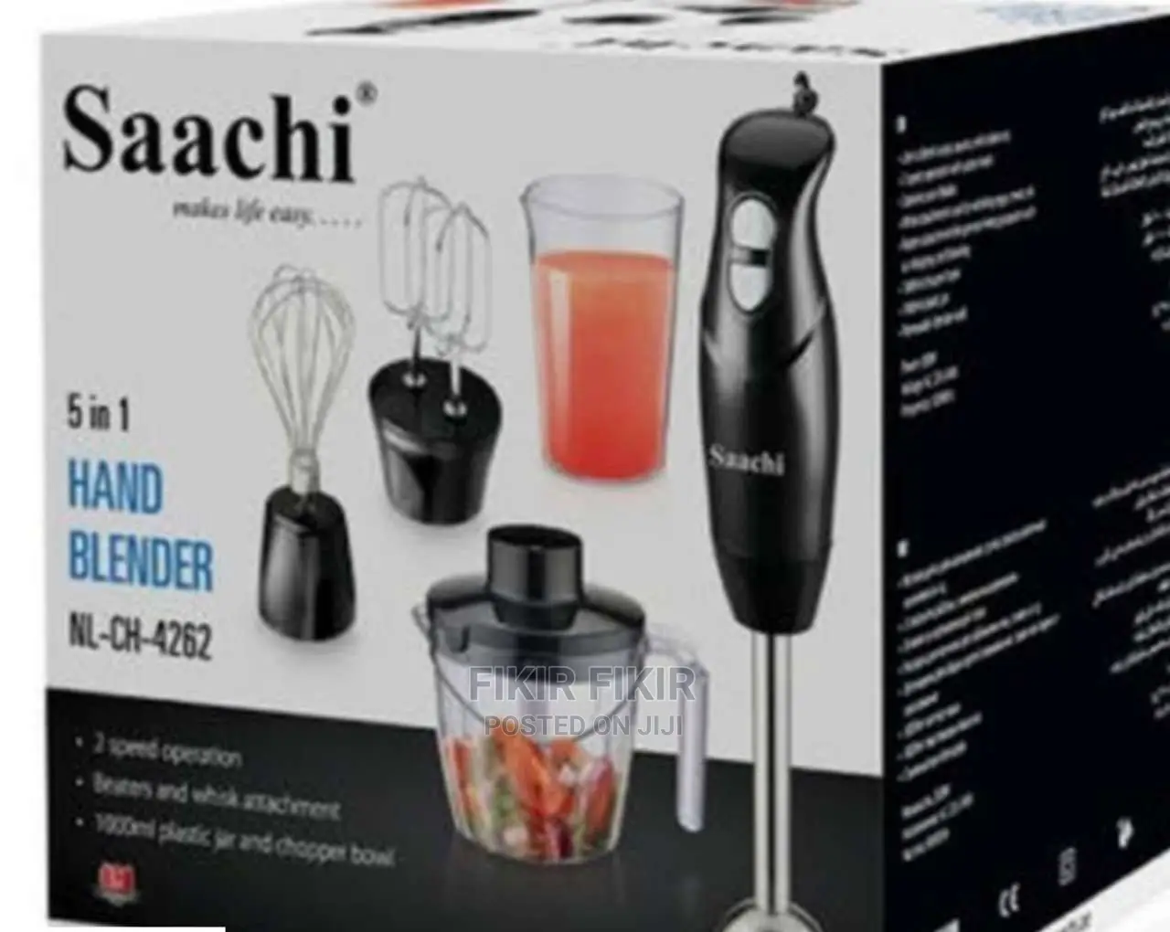 Saachi Multi Hand Blender 5 in One